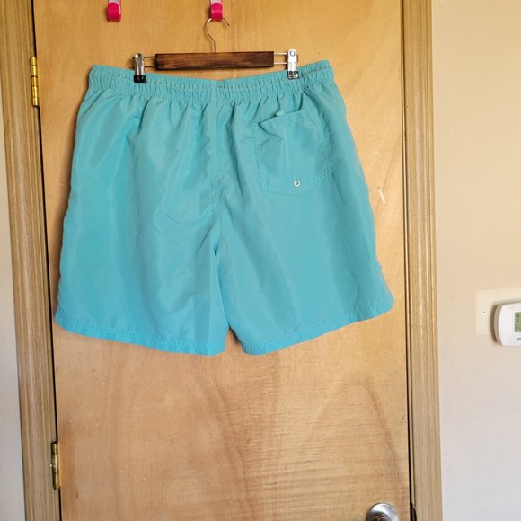 💚Simply Styled Swim Trunks XXL EEG Light Blue Aqua - Picture 6 of 6
